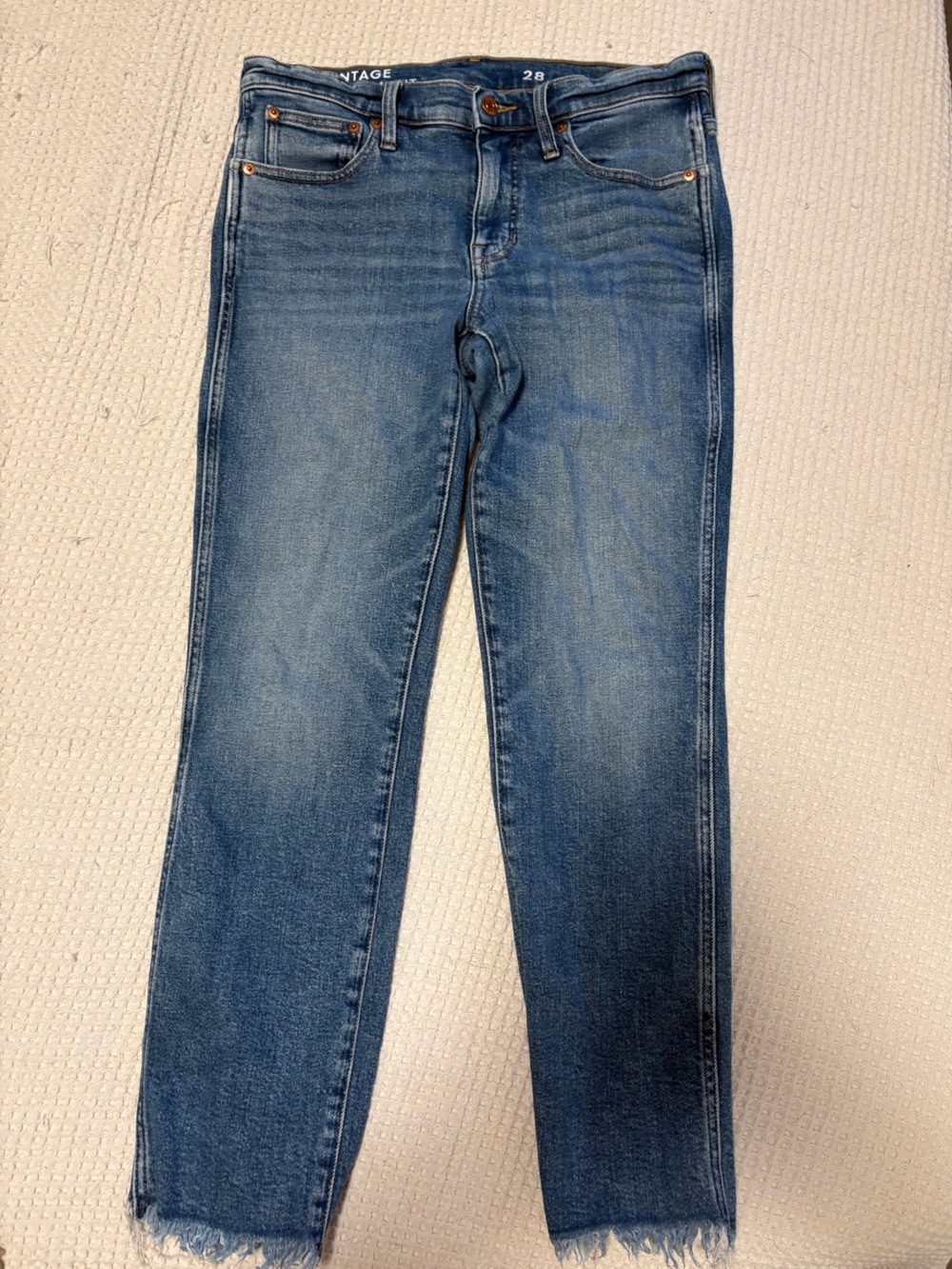Women’s J Crew Vintage Slim Straight Jeans